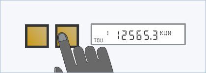 two yellow buttons on thr left of the screen