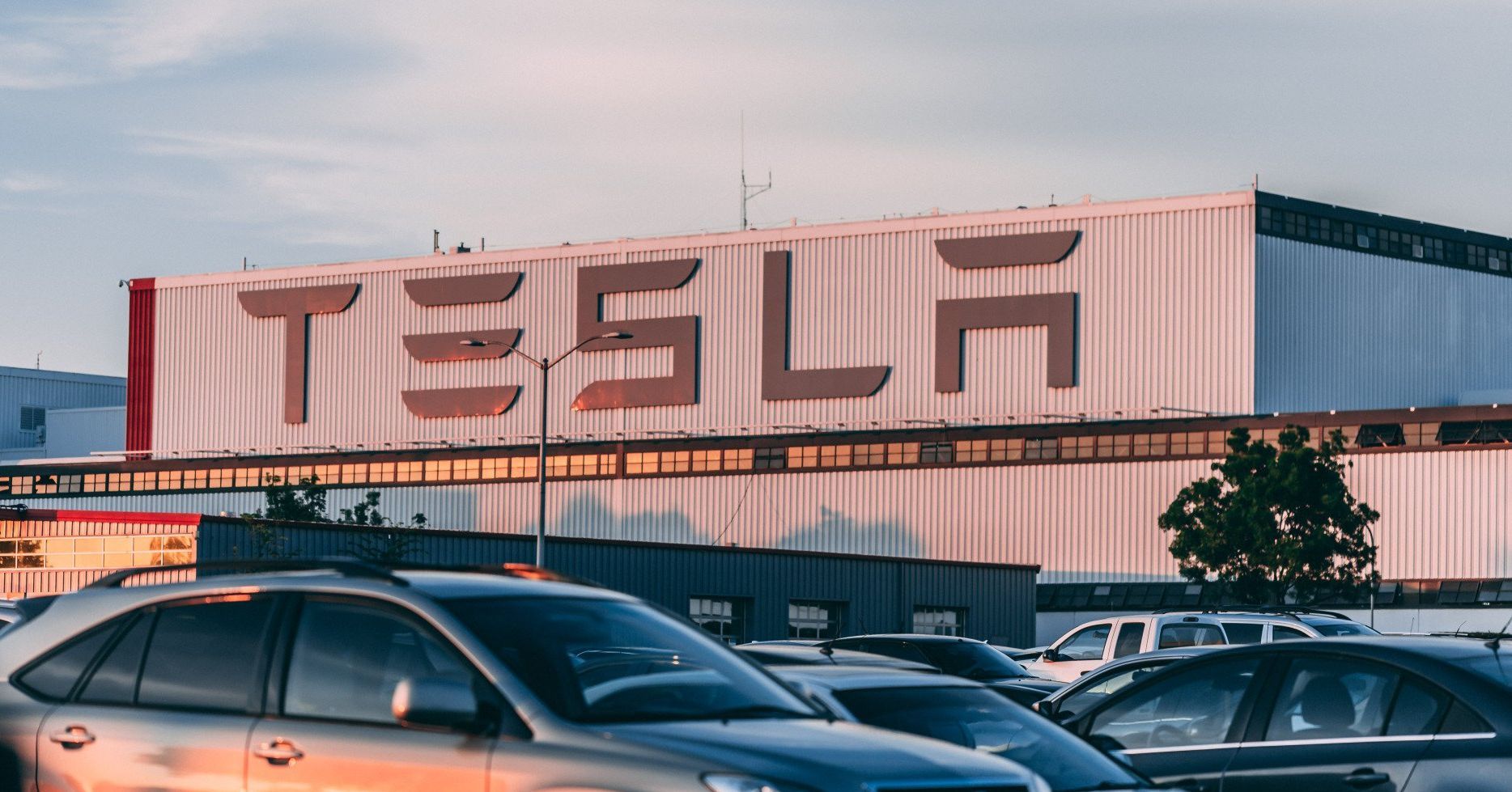 Tesla building